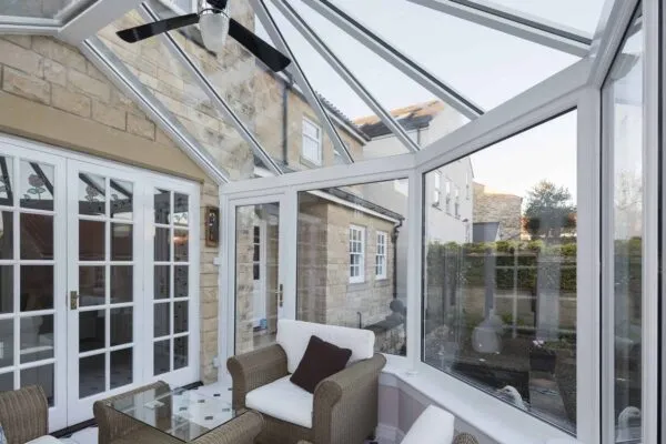 Glass conservatory