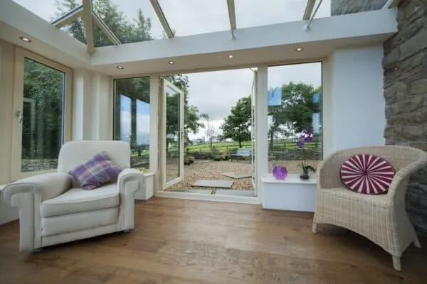 Glass conservatory