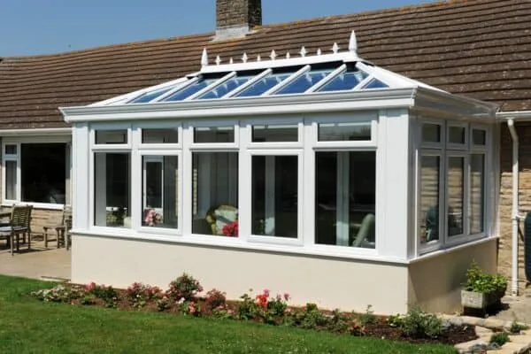 Modern glass conservatory in Orpington