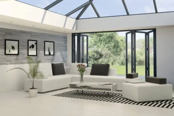 Living room home extension