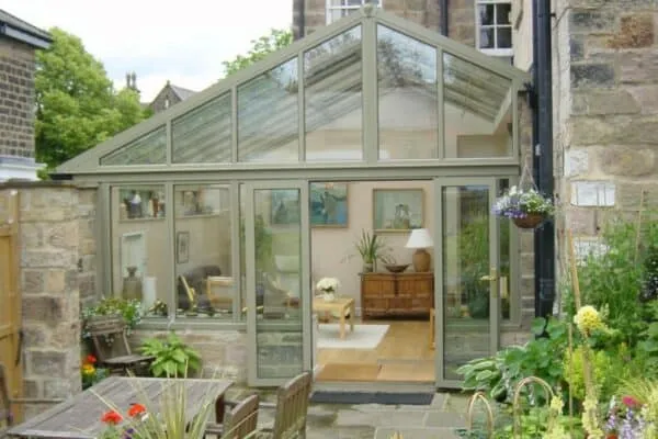 Glass conservatory