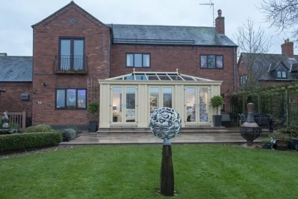 Classic glass conservatory