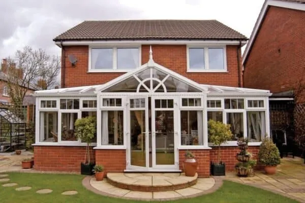 Glass Edwardian conservatory